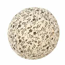 Kettle Grove 4 inch Fabric Ball (Set of 3)