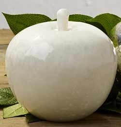 White Glass Apple
