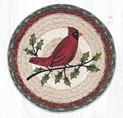 MSPR-25 Holly Cardinal 10 inch Tablemat