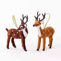 Soft Deer Ornament