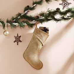 Nowell Natural 15 inch Stocking