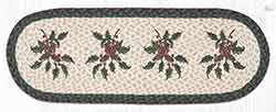OP-508 Holly 36 inch Braided Table Runner