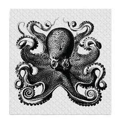 Ocean Octopus Swedish Dishcloth