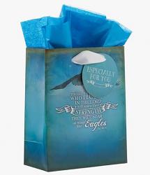 On Wings Like Eagles Small Gift Bag