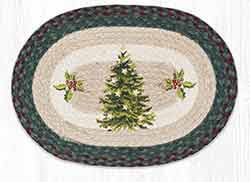 Christmas Joy Tree Braided Placemat