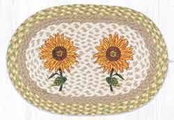 Sunflowers Braided Placemat