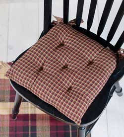 Patriotic Patch Chair Pad