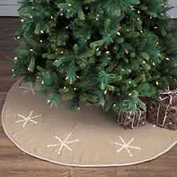 Pearlescent 55 inch Tree Skirt