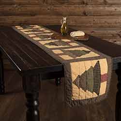 Sequoia Quilted 90 inch Table Runner