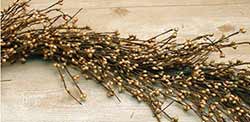 Old Gold Pip Berry Garland (48 inch)