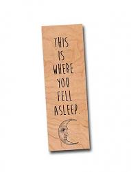 Where You Fell Asleep Bookmark