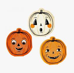 Vintage Halloween Pumpkin Napkins