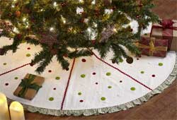 Whimsical Christmas Tree Skirt (48 inch)