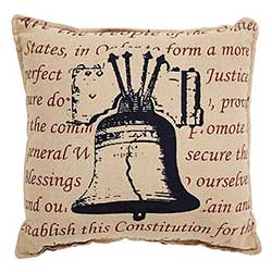 Independence Bell Pillow