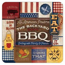 Legacy Backyard BBQ Coaster
