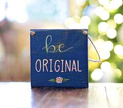 Be Original Sign Ornament
