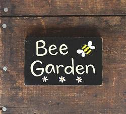 Our Backyard Studio Bee Garden Sign