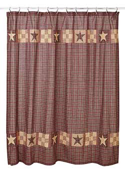 Bradford Star Shower Curtain