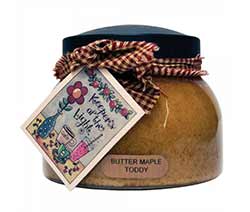 Butter Maple Toddy Keepers of the Light Jar Candle - Mama
