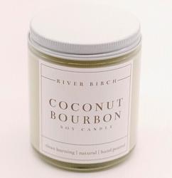 Coconut Bourbon Soy Jar Candle