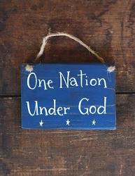 One Nation Under God Sign