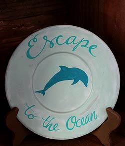 Escape to the Ocean Plate with Dolphin