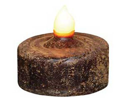 Beeswax Dipped Battery Tealight Candle