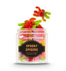 Sour Gummy Spiders Candy