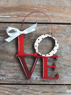 Love Letters Ornament
