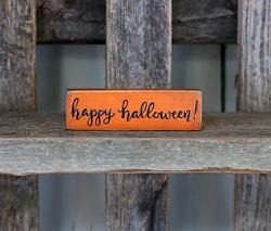 Happy Halloween Mini Stick Shelf Sitter
