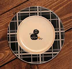 Jack O'Lantern Halloween Appetizer Plate