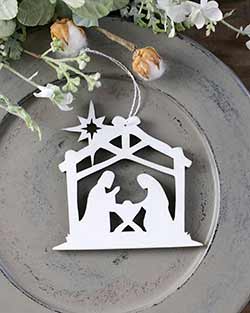 Nativity Personalized Ornament