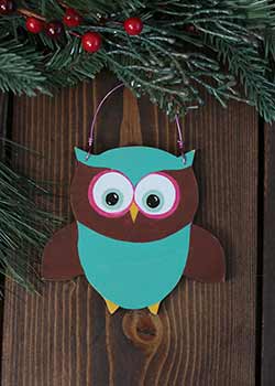 Owl Personalized Ornament