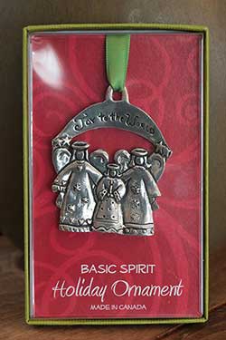 Joy to the World with Angels Ornament
