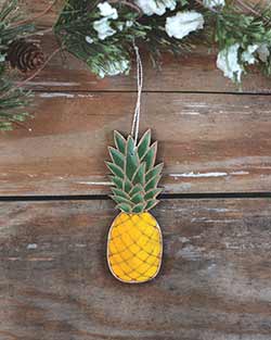 Pineapple Personalized Ornament