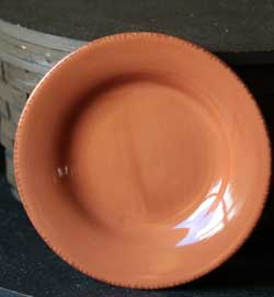 Sonoma Orange Appetizer Plate