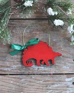 Stegosaurus Ornament (Personalized)