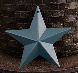 Teal Blue Barn Star (Multiple Size Options)