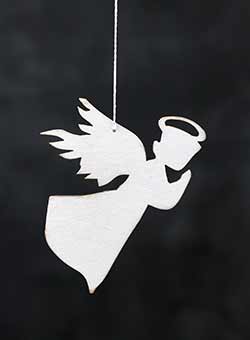 Flying Angel Personalized Ornament