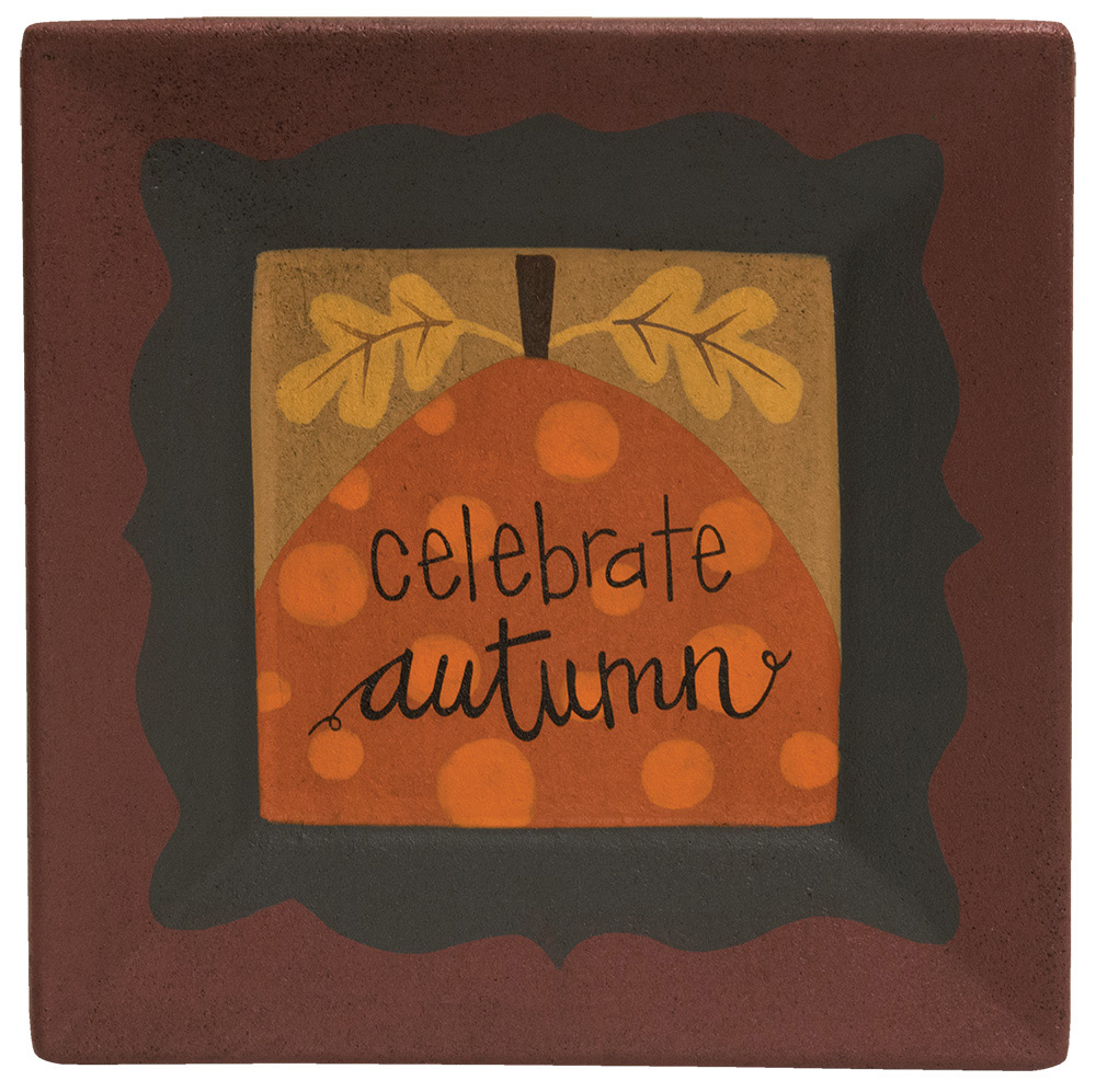 Fall Celebration Plate