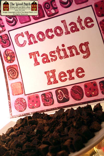 Chocolate Tasting 2014 at Country Village Shops Bothell Washington The Weed Patch