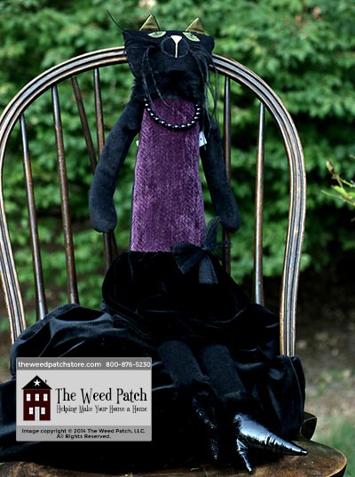 Woof & Poof Purple Herringbone Kit Kat (Musical) Halloween 2014 at The Weed Patch