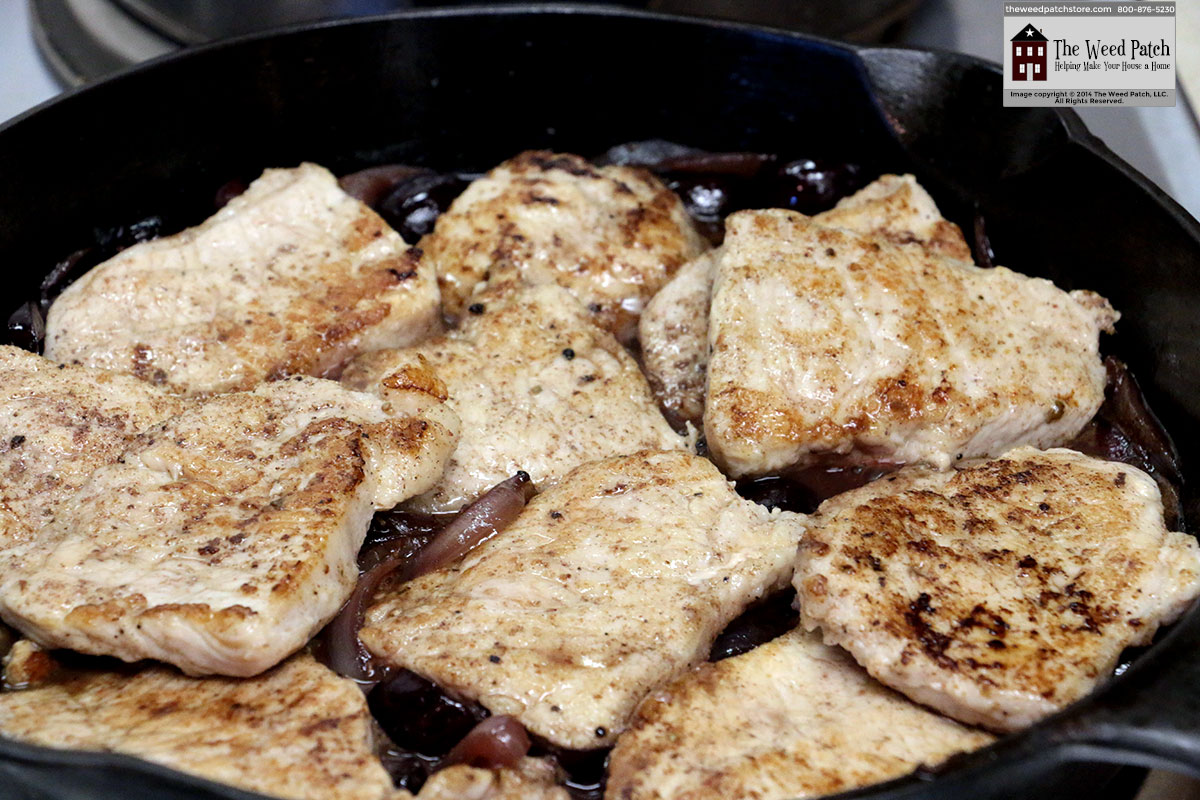 Recipe: Pork Tenderloin with Cherry Sauce at The Weed Patch