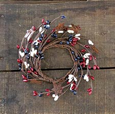 Patriotic Wreaths, Garlands, & Picks