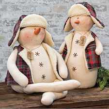 Primitive Christmas Dolls