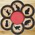 Cats Braided Jute Trivet Set, by Capitol Earth Rugs.