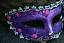 Purple Masquerade Mask, by by Hanna's Handiworks