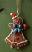 Gingerbread Ornament - Girl with Blue Bow