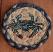 Blue Crab Braided Jute Coaster, by Capitol Earth Rugs