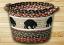 Black Bear Utility Basket, by Capitol Earth Rugs